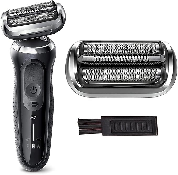Series 7 Replacement Head 73S for Braun Electric Shaver S7 Replacement Head Compatible with Braun Razor New Generation 7020s 7025s 7085cc 7027cs 7071cc 7075cc (1 Count)