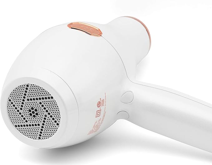 AMAXY Limited Edition Real Infrared Light Hair Dryer with Patented Ceramic Honeycomb Technology to Get More Volume Smoother Frizz Free &amp No Heat Damage (Free Mini Flat Iron)