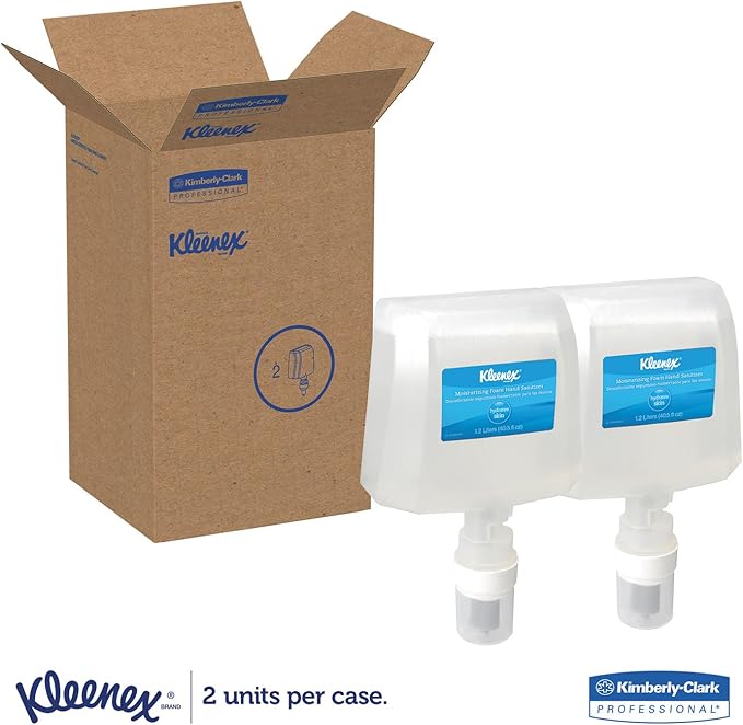 KIMBERLY-CLARK PROFESSIONAL KLEENEX Luxury Foam Moisturizing Instant Hand Sanitizer