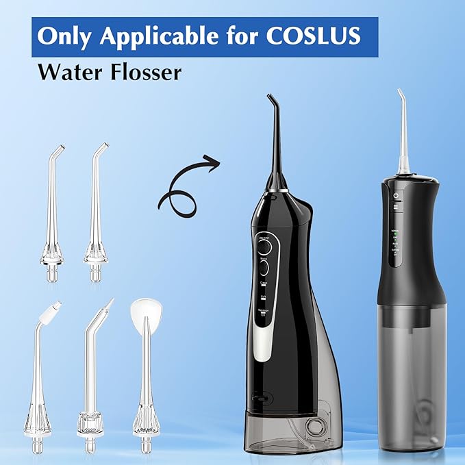 Water Dental Flosser Teeth Pick &amp Water Dental Flosser Tip Replacement Heads
