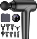 Massage Gun Deep Tissue Percussion Massager for Back and Neck with 5 Speeds Cordless Muscle Massager for Gym Office Home Travel