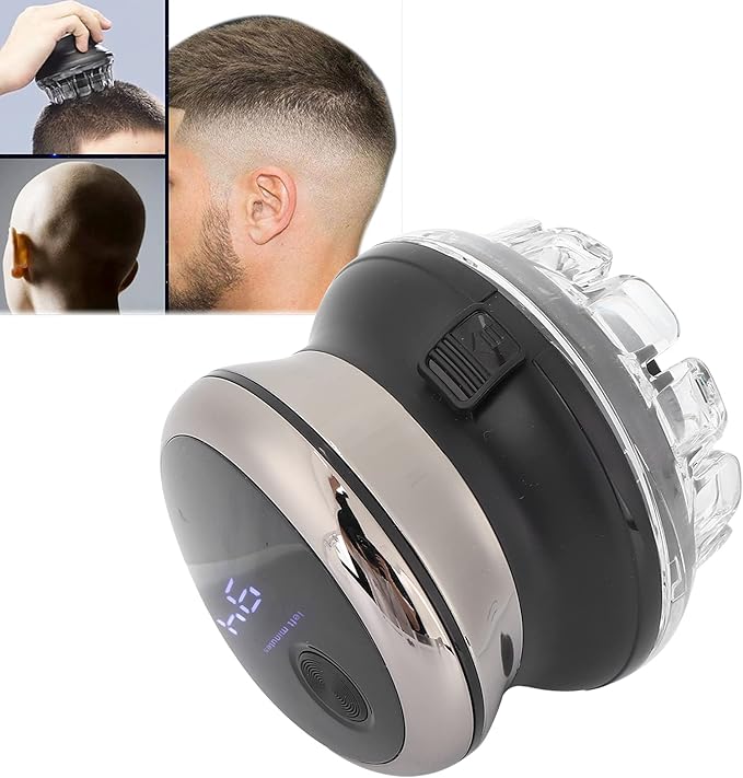 Head Shavers for Bald Men Waterproof Washed Not Rust Bald Head Shaver Rechargeable High Precision Electric Head Hair Shaver