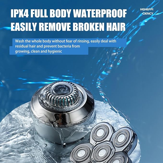 Head Shavers for Bald Men | Hair Shaver | Cordless Device Waterproof Wet and Dry Trimmer Tool for Travel Trips Husband Home Business Father