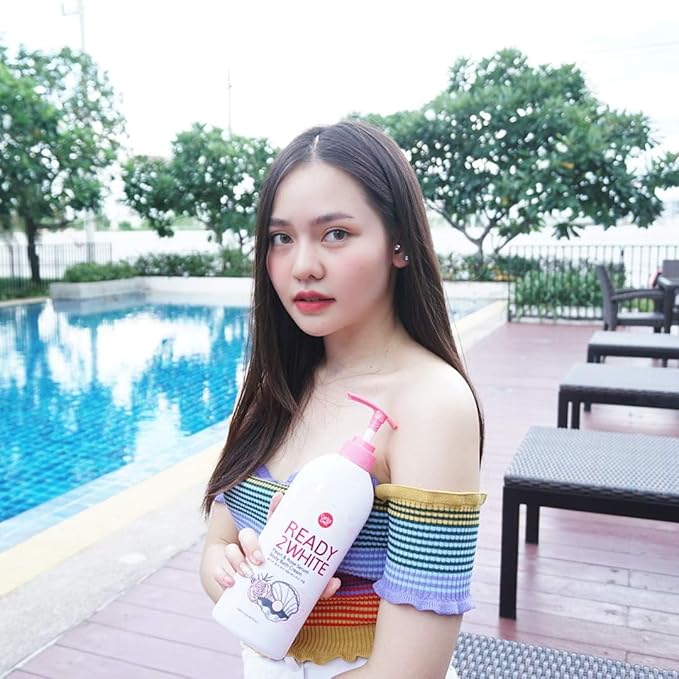 Body Bath Cream Cathy Doll Pearl &amp Rose Serum 500 ml. Ready 2 White By Cathy doll