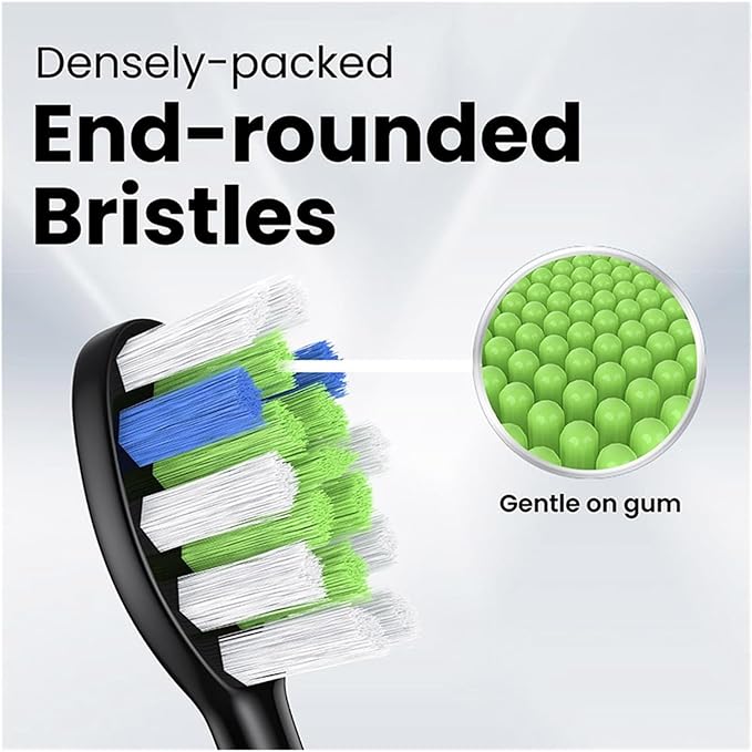 Compatible for 10 Pcs Replacement Brush Heads(10 pcs WT)