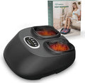 Snailax Shiatsu Foot Massager Machine with Soothing Heat Deep Kneading Air Compression Improve Blood Circulation and Foot WellnessRelax for Home or Office Use