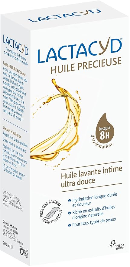 Lactacyd Huile Prcieuse Ultra Soft Intimate Cleansing Oil 200Ml