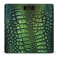 Alligator Skin Bathroom Scale Large LCD Backlight Display Digital Scale Rounded Corners Body Scales Automatic Power On/Off Bathroom Scales for Home Bedrooms