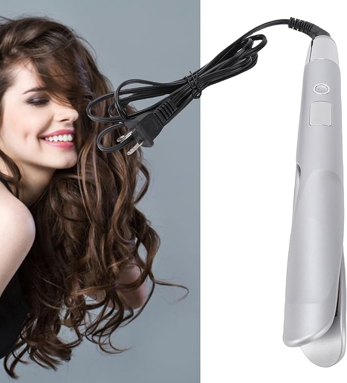 KENANLAN Twist Flat Iron Hair Straightener2-in-1 Hair Straightener and Curler with Swivel Cord LED Display11 Temp Settings Adjust Temp 130-230℃ for All Hair Types