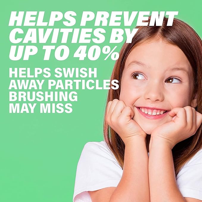 ACT Kids Anticavity Fluoride Rinse Wild Watermelon 16.9 Ounce (Pack of 2)