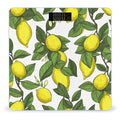 Yellow Fresh Lemons Bathroom Scale for Body Weight Bathroom Weighing Scale with Backlit LCD Display Highly Accurate Measures Weight Up to 180kg