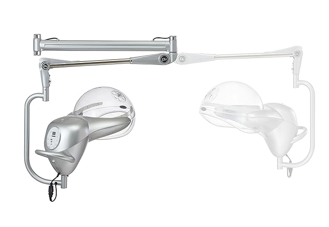 DIR Beauty Salon Hair Steamer Hood Wall Mount Hair Treatment Steamer ION
