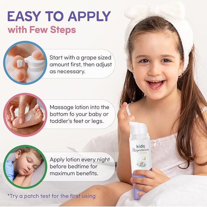 Day-to-Night Care Bundle for Kids: Vigority Tallow Sunscreen &amp Magnesium Sleep Lotion – Sun Protection and Nighttime Relaxation for Babies Toddlers and Kids