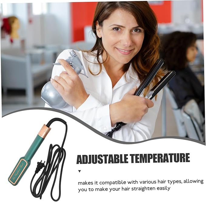Portable Adjustable Hair Straightener for Women Hair Styling Tool Reduces Frizz and Split Ends Great