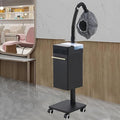 Professional Ionic Hair Steamer Machine – Vertical Salon Steamer w/Wheels for Hair &amp Scalp Care Perms Color Processing(Black)
