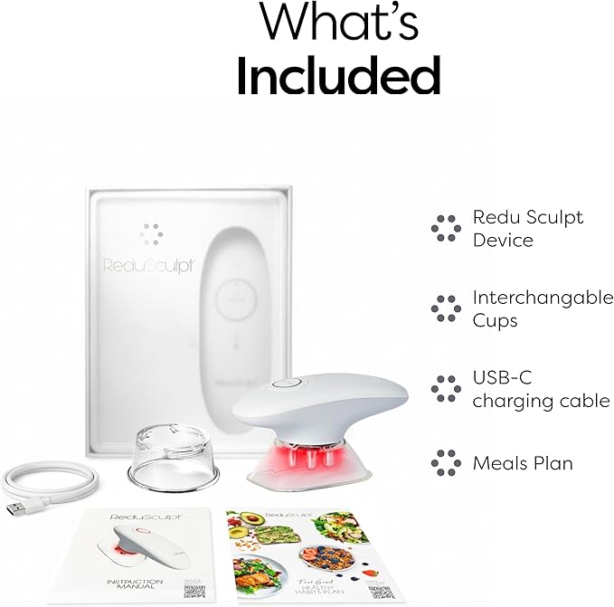 Device - Handheld Body Massager for Stomach Waist Thighs &amp Arms - Portable Belly and Abdominal Massager for Daily Body Care