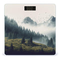 Landscape Mountain Smart Scale for Body Weight Accurate Bathroom Scale with LED Display Digital Weight Scales Weighing Machine High Precision Scales for Bath Home