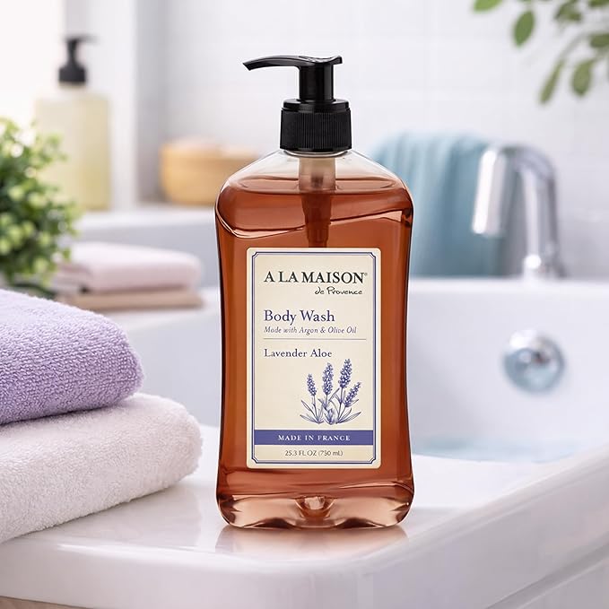 A LA MAISON Lavender Aloe Body Wash 25.36 Fl Oz 3 Pack
