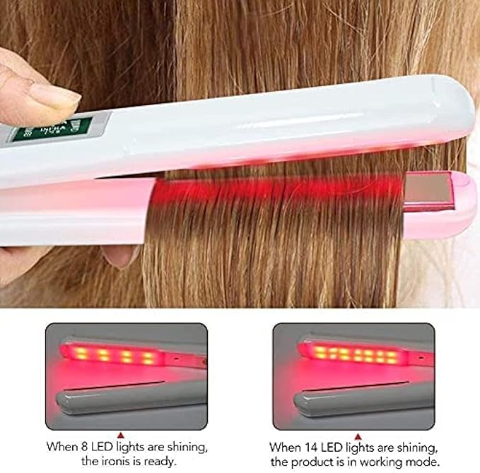 KRASS Ultrasonic Infrared Perm-Professional Cold Perm Hair Care-Repair Damaged Hair-Hair Care-White. Hair Straightners Hair Straightening Hair StraightenersWhite.Collector88
