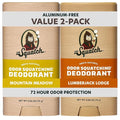 Dr. Squatch Natural Men’s Deodorant – Aluminum Free Natural Deodorant Men with Charcoal &amp Postbiotics for 72-Hour Odor Protection – Fresh Falls 2.65oz Stick