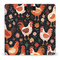 Cute Rooster Chickens Scale for Body Weight Digital Bathroom Scale Toughened Glass High Precision Scales for Body Weight with Large LCD Backlight Display Weight Scales