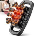 20-Head Massage Gun Set Deep Tissue Percussion Massager with 3 Modes &amp 30 Intensities Muscle Massager Pain Relief Portable Massage Gun for Back/Legs/Waists (Black 20-Head)