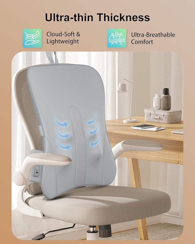 Full Back Massager with Heat – Rechargeable Cordless Back Massager for Pain Relief &amp Deep Tissue 3D Kneading Neck Shoulder Waist Massage for Home Office Car Gifts for Men &amp Women