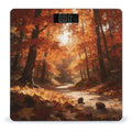 Golden Maple Warms The Path Smart Scale for Body Weight Digital Bathroom Scale Toughened Glass Weight Scale with Large LCD Backlight Display High Precision Scales Weighing Machine