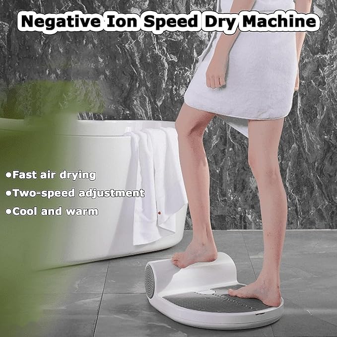 Body Dryer Body Hair Dryer Negative Ion Full Body Dryer with 2 Gears Adjustment Quick Air Drying Body Dryer After Shower with Heating and Cooling and Weight Scale
