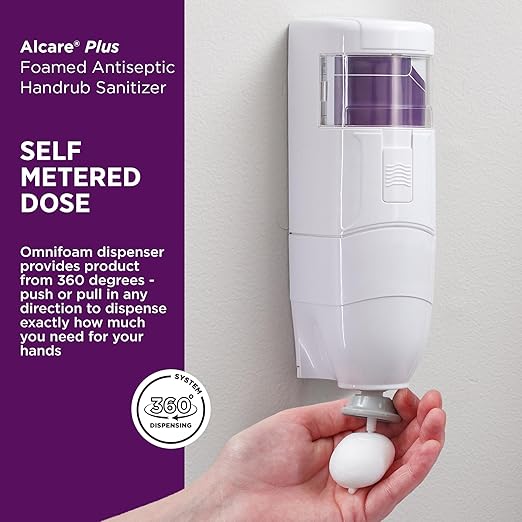 SC Johnson Professional Alcare Plus Antiseptic Handrub 2-Pack 8oz Aerosol Cartridge Refill Pack