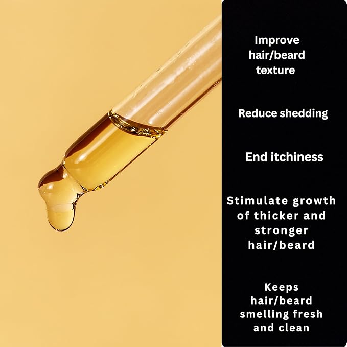 BAHAWAT Beard Oil -Premium Beard Oil Conditioner &amp Softener - Cedarwood &amp Citrus scent- Eliminates Beard Itch Promote a Healthy Full Beard Natural Ingredients 2 ounce.