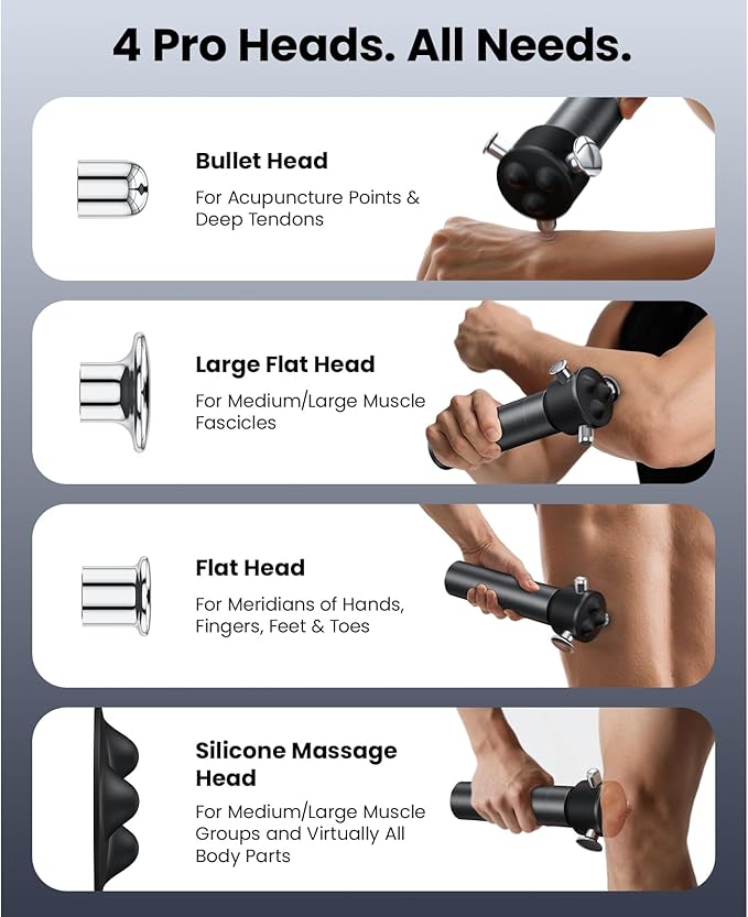 BOB AND BRAD T2 Massage Gun + G100 Pro Vibration Therapy Massager