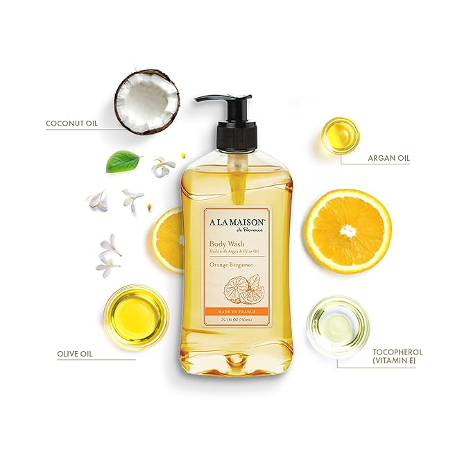 A LA MAISON Orange Bergamot Body Wash 25.36 Fl Oz 2 Pack