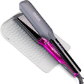 ANGENIL 2 in 1 Straightener and Curler Ceramic Professional Flat Iron 1.75 Inch Wide Anti-Scald Straightening Iron Dual Voltage Hair Straightener for Women with Silicone Pad LCD 20S Fast Heating