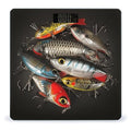 Fishing Bait Bathroom Scale Large LCD Backlight Display Digital Scale Rounded Corners Body Scales Automatic Power On/Off Bathroom Scales for Home Bedrooms
