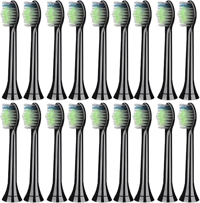 Compatible for 4pcs Replacement Brush Head Compatible with PH Sonic Care Diamondclean Electric Toothbrush(Green)