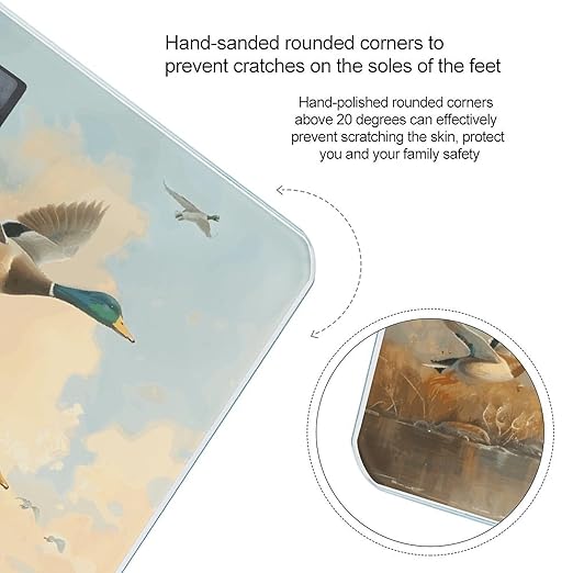 Hunting Flying Wild Ducks Scale for Body Weight Smart Scales Digital Bathroom Scale High Precision Weighing Scales with Large Display Weighing Machine for People