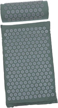 Veemoon Shiatsu Acupressure Massage Mat Practical Massage Pillow Set with Bag for Home Relaxation and Back Therapy
