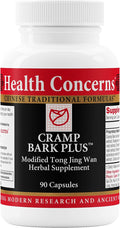 Health Concerns Cramp Bark Plus – Menstrual Cramp Relief &amp Hormonal Balance – Circulation Support – Dong Quai Black Cohosh Bupleurum &amp Chinese Herbs – Herbal Supplement for Women – 90 Capsul