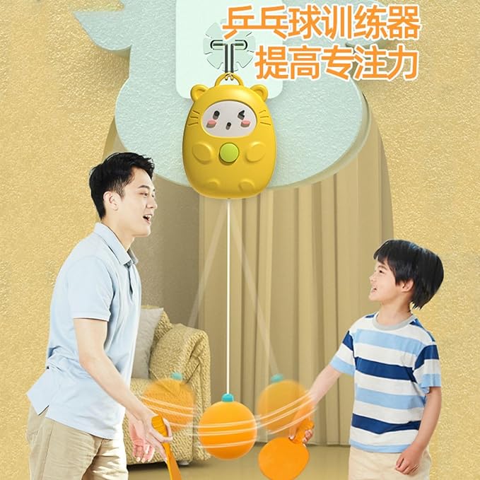 乒乓球锻炼器 Neck and Back Massager 益智悬挂室内感统亲子练习纠正悬浮手眼协调 HomeOffice Body Electric Massagers