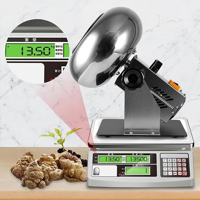 Chocolate Coater Sugar External Hair Dryer for Drying Ball Coating Drying Machine Large Capacity and Large Pot Mouth220V