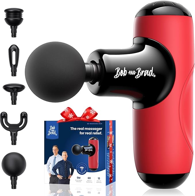 BOB AND BRAD Q2 Mini Massage Gun and D6 Pro Max+ Massage Gun