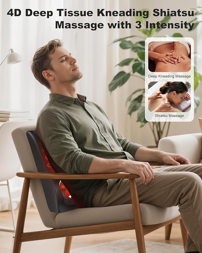 Snailax Foot Massager and Back Massager Bundle