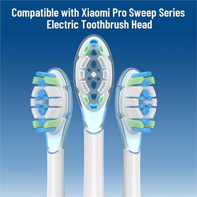 Compatible for Xiaomi Mijia Soundwave Sweeping Electric Toothbrush Pro Head Mes609/610(Mes609or610-5Pcs)