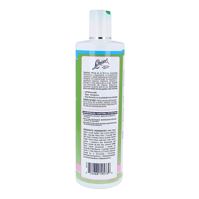 Lemisol Plus Feminine Wash 16 oz (Pack of 8)
