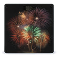 Splendid Fireworks Scale for Body Weight High Precision Digital Weight Scales with LCD Display Anti-Slip Sturdy Slim Tempered Glass Bathroom Scale for Home Use