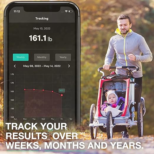 Korescale Gen2 Digital Smart Scale with BMI Body Fat Muscle Mass Weight | Highly Accurate Bathroom Scales Bluetooth Composition Analyzer | Compatible with KoreHealth Apple Health App (White)