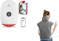 COMFIER Hand Massager for Arthritis and Carpal Tunnel with APP Control Large Heating Pad for Back Pain Relief