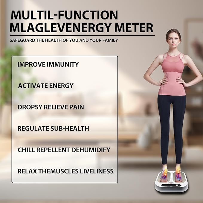 TerahertzP90 Releases sustained Soothing Energy from The Bottom of The Foot Perfect for Circulation Plantar Fasciitis and Pain Relief Full Body Massage