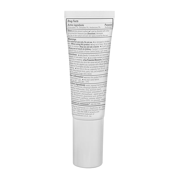 Proactiv Clear Skin Face Sunscreen Moisturizer With SPF 30 - Hydrating SPF Lotion And Sensitive Skin Sunscreen For Oily Skin And Acne-Prone Skin Oil Free Matte Skincare Sunscreen 1.5oz
